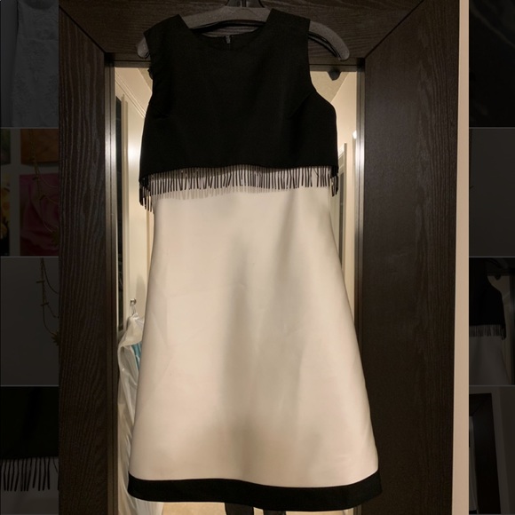 Roland Nivelais 💯%Silk Jacquard A-Line dress gown - Picture 2 of 9